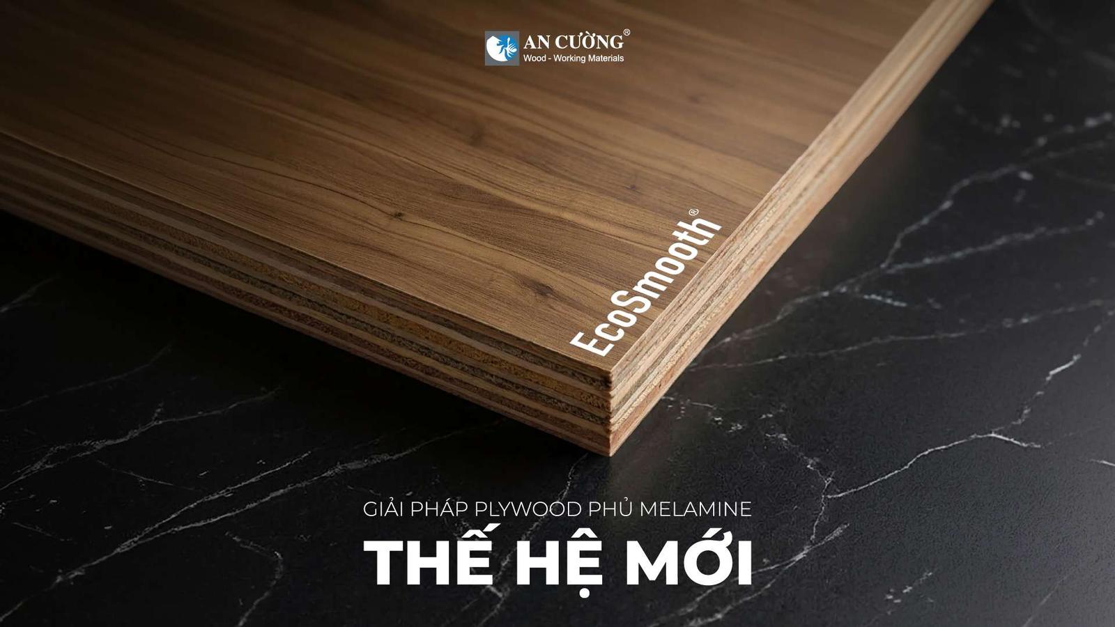 Ván Ép Plywood An Cường Siêu Chịu Nước Phủ Melamine/Veneer chính hãng An Cường